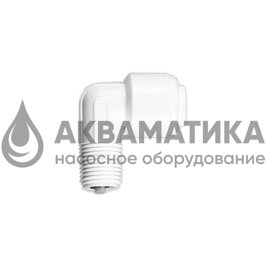 Q-CV3142, Клапан угловой 1/4 TUBE-1/8 